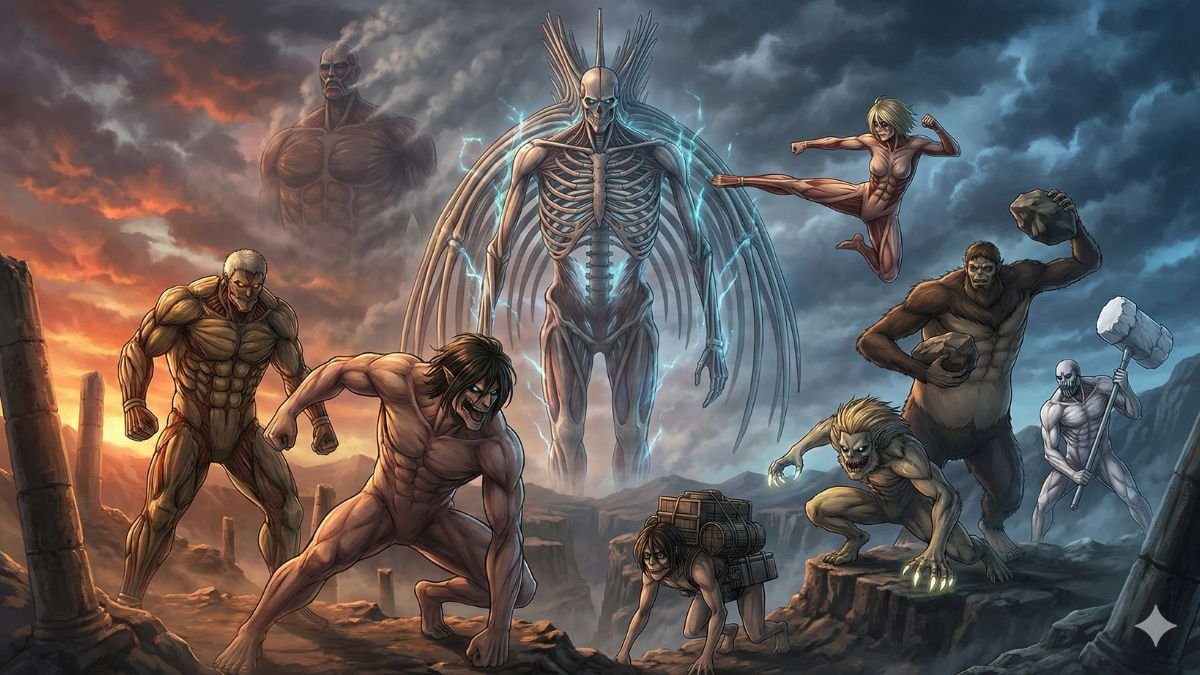 Attack on Titan All Titan Powers Explained