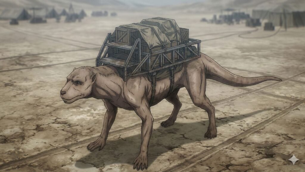 Attack on Titan Cart Titan