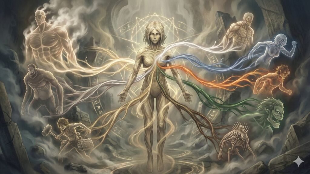 Attack on Titan Origin of the Nine Titans